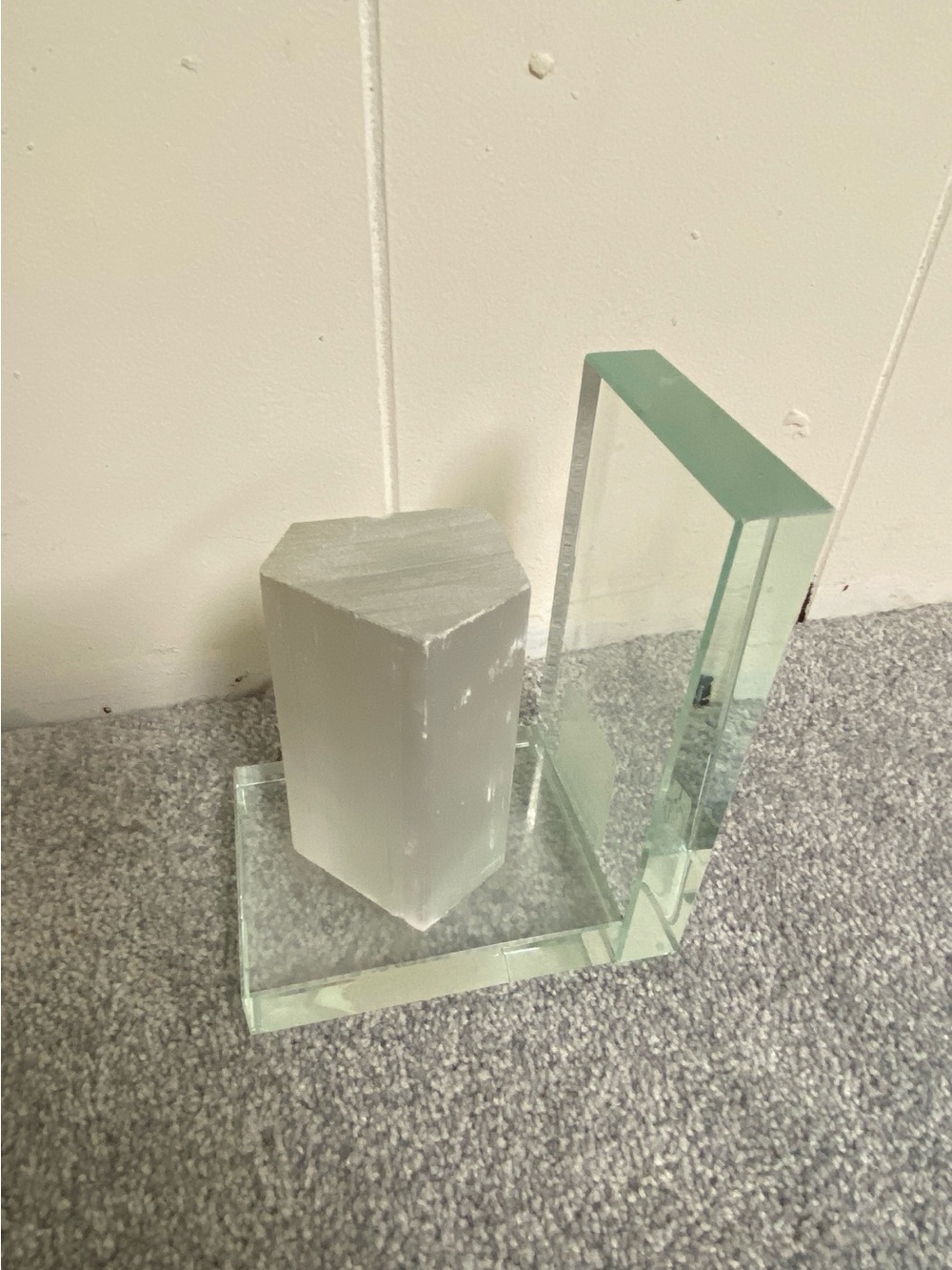Glass and Crystal bookend